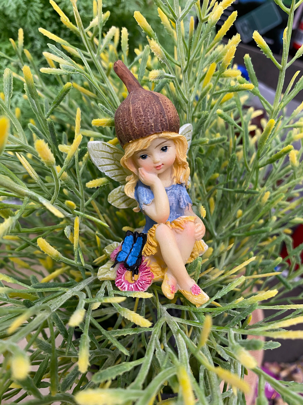 Gumnut Fairy w/Ulysses Butterfly