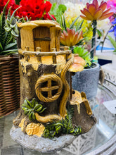 Load image into Gallery viewer, Tree trunk Fairy house 20cmH 15cmW
