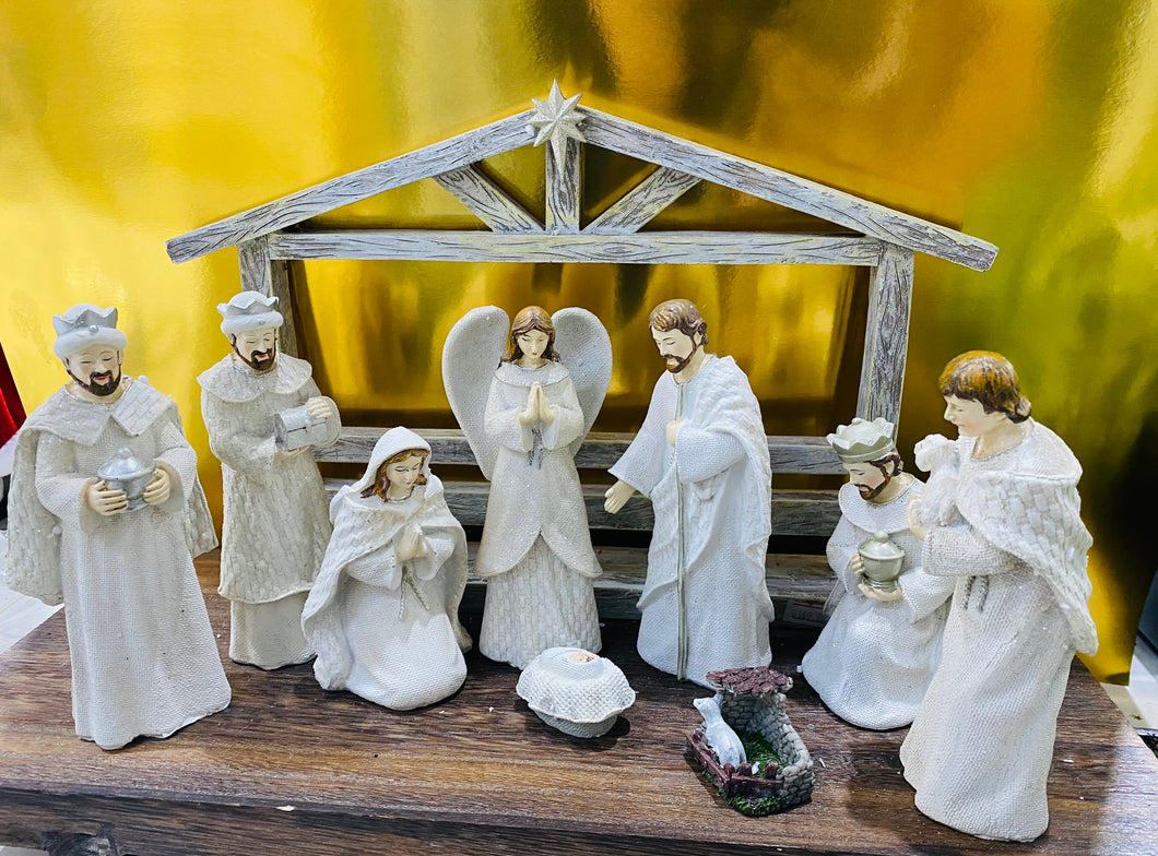 10pcs Nativity set 15cm