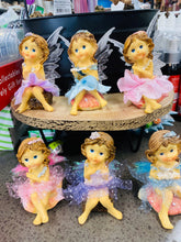 Load image into Gallery viewer, 10cm sitting fairies 6 assorted
