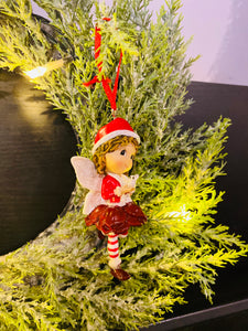 Christmas Fairy Hanging – 4 Assorted