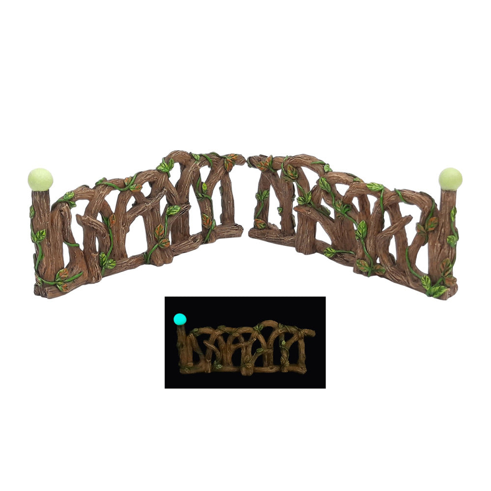 Glow in the Dark – Wooden Fence