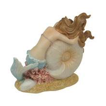 Load image into Gallery viewer, Mermaid Sleeping on Shell 14cm
