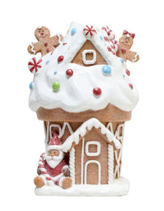 Gingerbread house 23cmH 15cmW