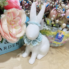 Load image into Gallery viewer, CERAMIC RABBIT W/FLOWER
