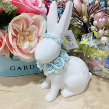 Load image into Gallery viewer, CERAMIC RABBIT W/FLOWER
