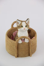 Load image into Gallery viewer, 9CM CUTE CAT IN BASKET
