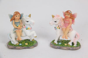 4-5CM FAIRY AND UNICORN FRIENDS 4 ASSTD