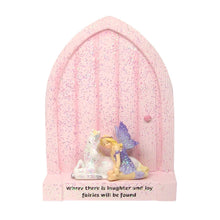 Load image into Gallery viewer, Fairy Door with Fairy &amp; Unicorn
