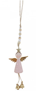 Hanging Angel Pink/Gold