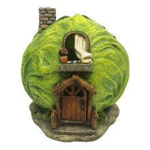 Load image into Gallery viewer, Cabbage Fairy House w/Opening Door
