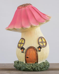 FAIRY MUSHROOM FLOWER HOUSE 14CM