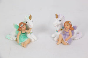 4-5CM FAIRY AND UNICORN FRIENDS 4 ASSTD