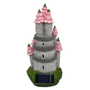 Fairytale Castle (w/Solar Light-Up) 25cm