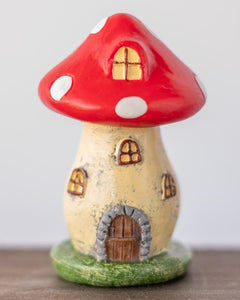 FAIRY MUSHROOM GARDEN HOUSE 7CM