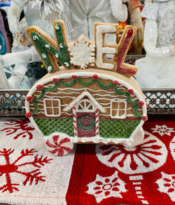 Gingerbread theme caravan