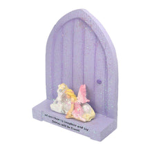 Load image into Gallery viewer, Fairy Door with Fairy &amp; Unicorn
