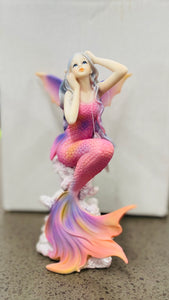 Winged mermaid 20cmH