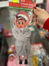 Load image into Gallery viewer, Elf on the shelf bathrobe pink/grey
