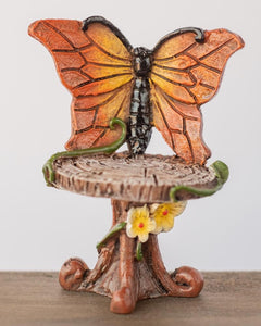 FAIRY BUTTERFLY CHAIR BROWN/ORANGE 6.5CM