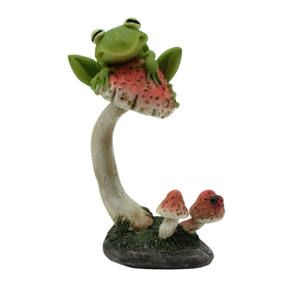 Mushroom w/Frog 8.5cm