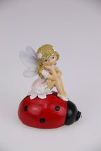 Load image into Gallery viewer, 7.5CM FAIRY SITTING ON LADYBUG 3 ASSTD
