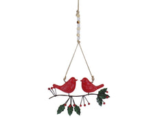 Load image into Gallery viewer, Hanging Bird Branch Red
