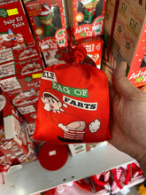 Load image into Gallery viewer, Elf on the Shelf accessories ( Bag of Laughs and Bad of Fa*t)
