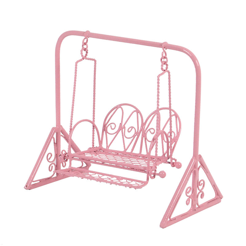 Fairy Garden Furniture – Metal Swing