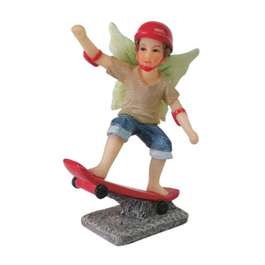 Fairy Noah Riding Skateboard