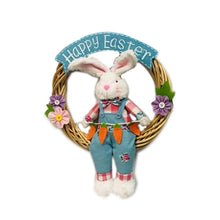 Load image into Gallery viewer, EASTER WREATH W/RABBIT 53CM
