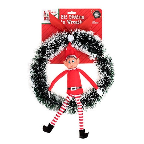 30cmD Elf Wreath