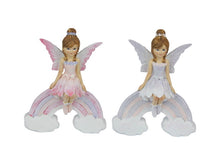 Load image into Gallery viewer, 11.5CM SITTING FAIRY ON RAINBOW
