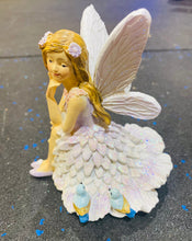 Load image into Gallery viewer, 10CM SITTING PETITE FAIRY WITH BIRDS 2 ASSTD
