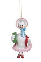 Load image into Gallery viewer, Mother goose mimic Disney character hanging ornament
