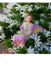 Load image into Gallery viewer, Mallow Fairy inspired by artist Cicely Mary Barker
