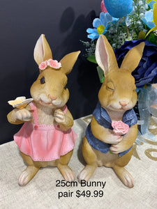 25cm Bunny Pair