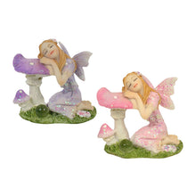 Load image into Gallery viewer, Sleeping Fairy w/Mushroom 5.5cm
