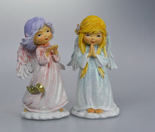 Load image into Gallery viewer, 12CM ANGEL GIRLS STANDING WITH GLITTER 2 Assorted
