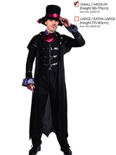 Load image into Gallery viewer, ADULT STEAM PUNK LONDON RIPPER COSTUME
